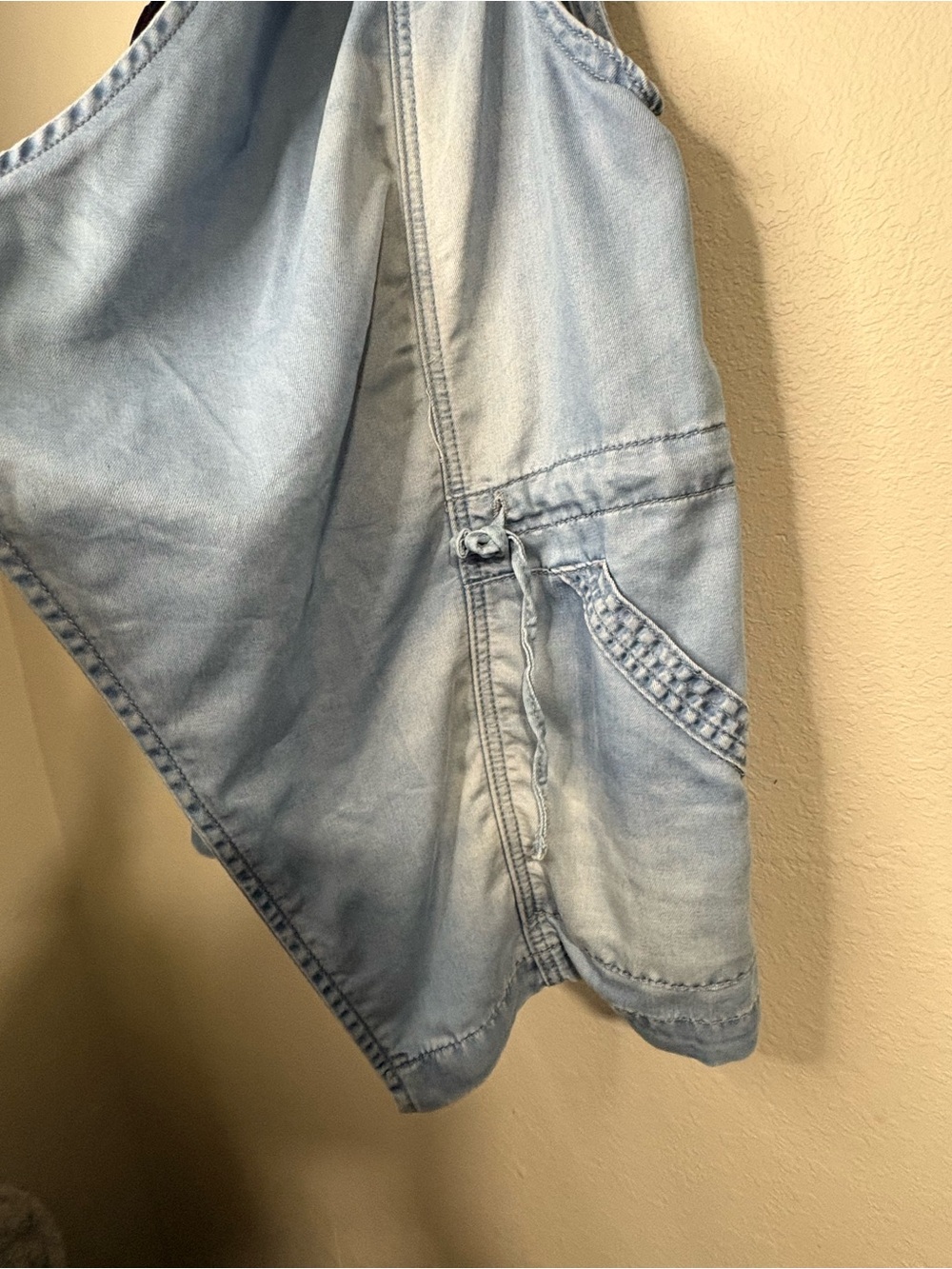 Altar'd State Light Blue Denim Vest - Picture 2 of 3